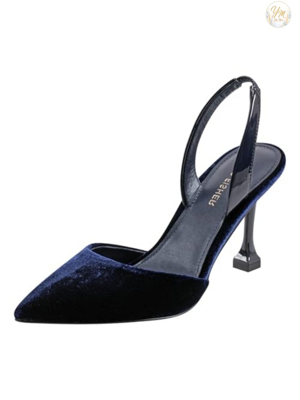 Hadya Pointy Toe Slingback Stiletto Pump Dress Heels
